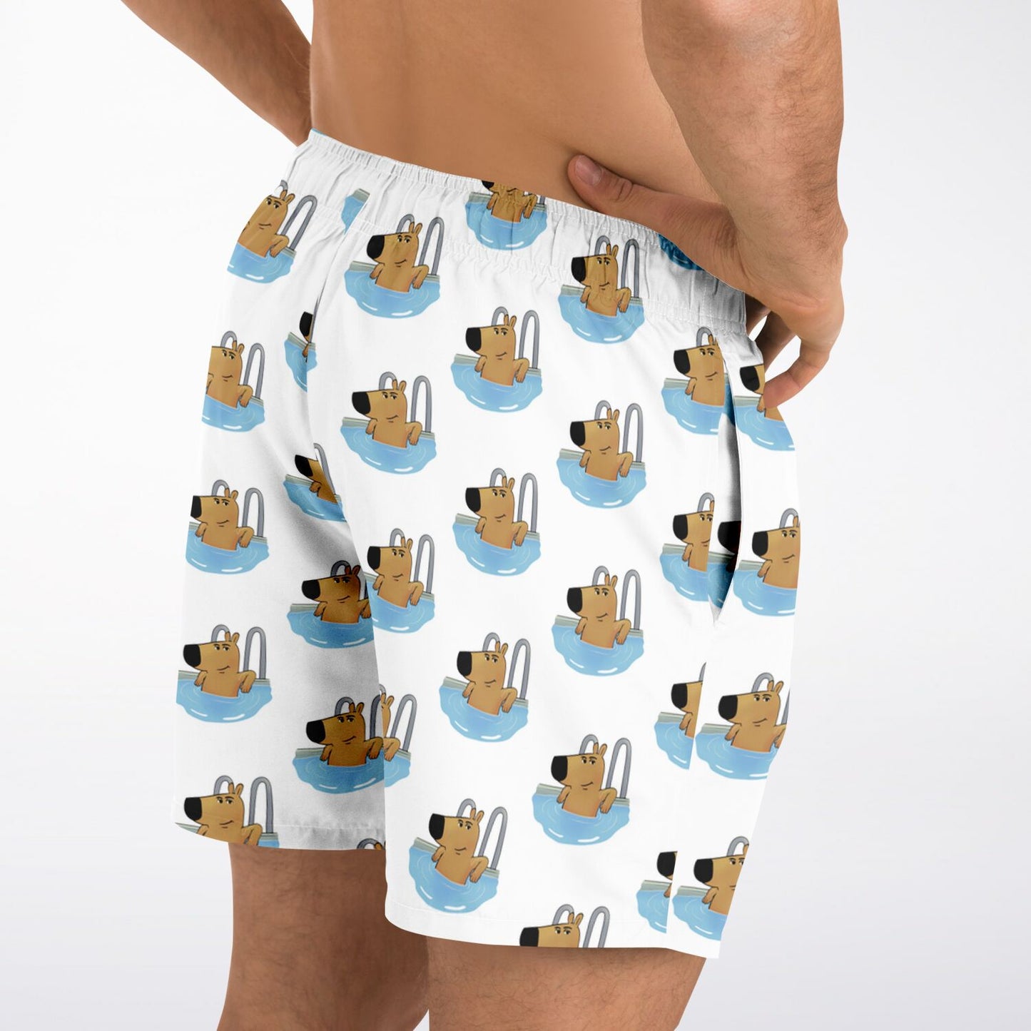 Chill Guy Swim Trunks