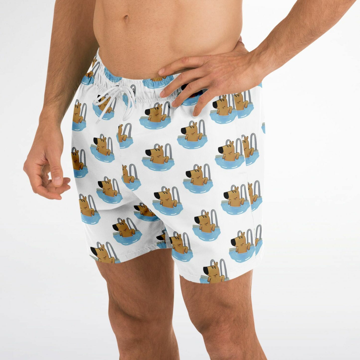 Chill Guy Swim Trunks